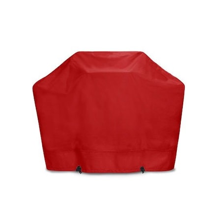 Eevelle Meridian BBQ Grill Cover, Red, 24 in L x 64 in W x 48 in H MDBBQL-RED